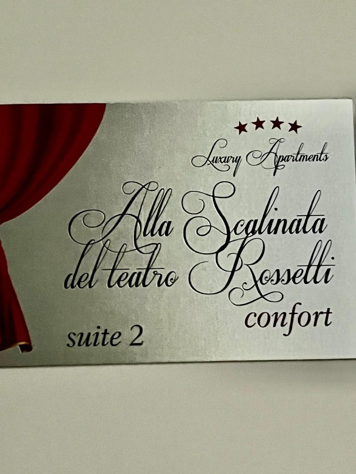 Alla Scalinata Del Teatro Rossetti Confort Suites Parcheggio Triest Zewnętrze zdjęcie